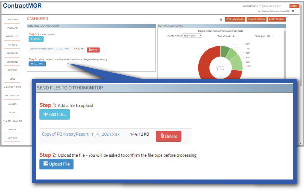 Transync File Capture screen